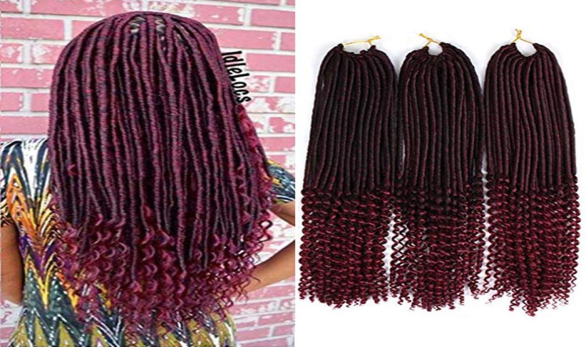 6Packs TBUG Faux Locs Crochet Hair Braids with Curly Ends Synthetic Hair Goddess Fauxlocs Fiber Braiding Hair Afro Kinky Dread D9111851
6Packs TBUG Faux Locs Crochet Hair Braids with Curly Ends Synthetic Hair Goddess Fauxlocs Fiber Braiding Hair Afro Kinky Dread D9111851