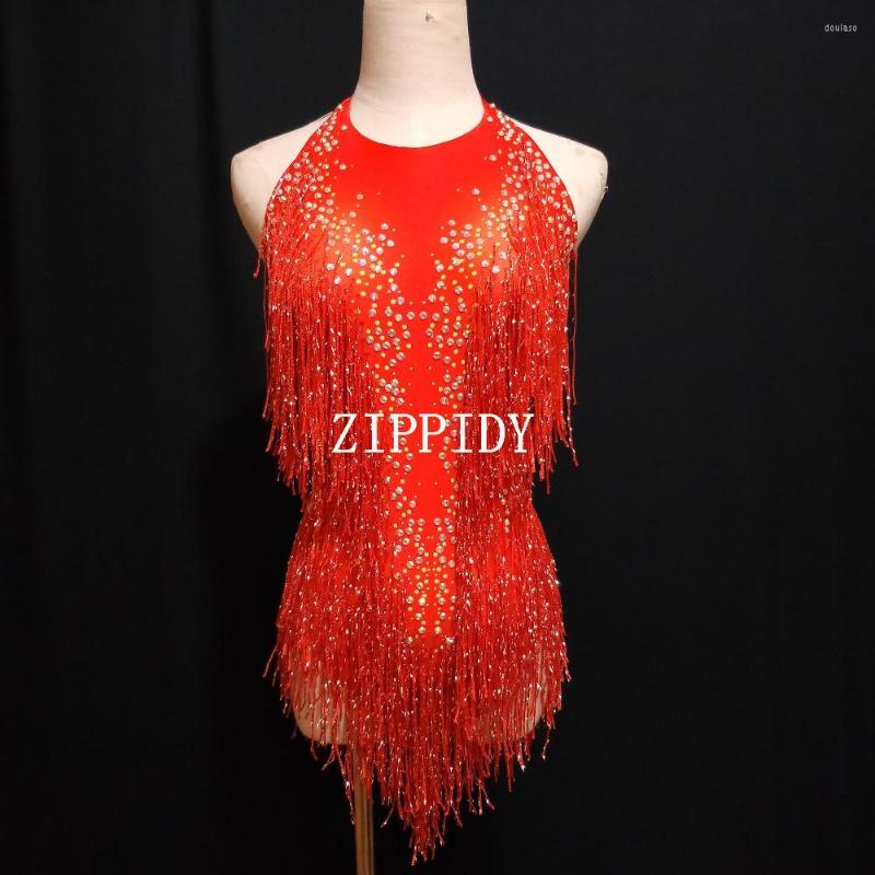 Stage Wear 2023 4 Colors Fringes Rhinestones Dance Costume Women's Performance Stretch Leotard Female Singer Show Clothing, Black
Stage Wear 2023 4 Colors Fringes Rhinestones Dance Costume Women's Performance Stretch Leotard Female Singer Show Clothing, Black