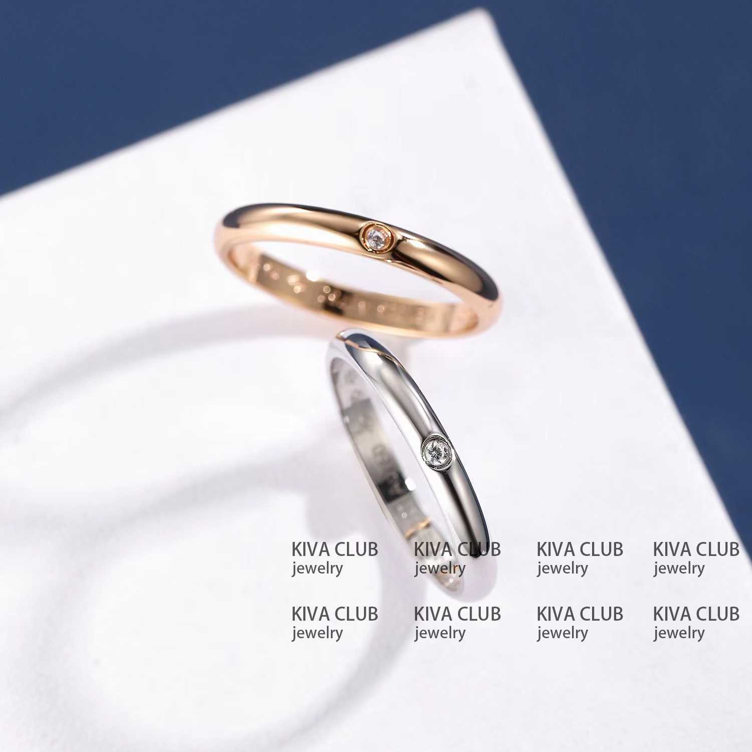 Internet celebrity KIVACLUB Carti Plain Ring with Diamond Single Round 1896 Classic Light Edition Couple
Internet celebrity KIVACLUB Carti Plain Ring with Diamond Single Round 1896 Classic Light Edition Couple