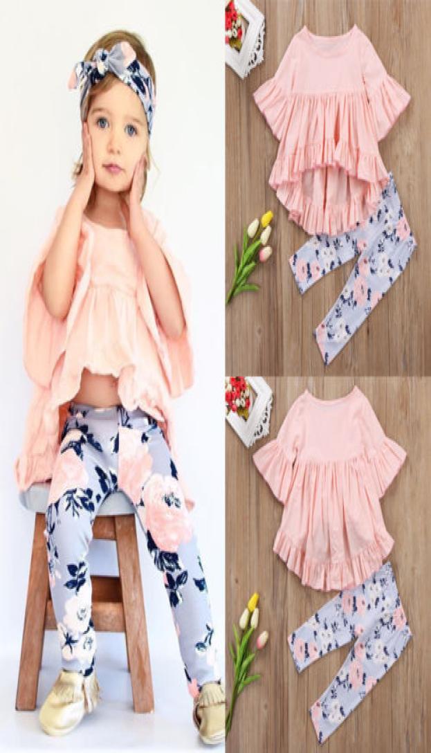 Kids Clothing Cotton Tshirt Top Short Sleeve Pants Flower Floral 2PCS Toddler Kids Baby Girls Outfits Clothes Sets5591949, Pink
Kids Clothing Cotton Tshirt Top Short Sleeve Pants Flower Floral 2PCS Toddler Kids Baby Girls Outfits Clothes Sets5591949, Pink