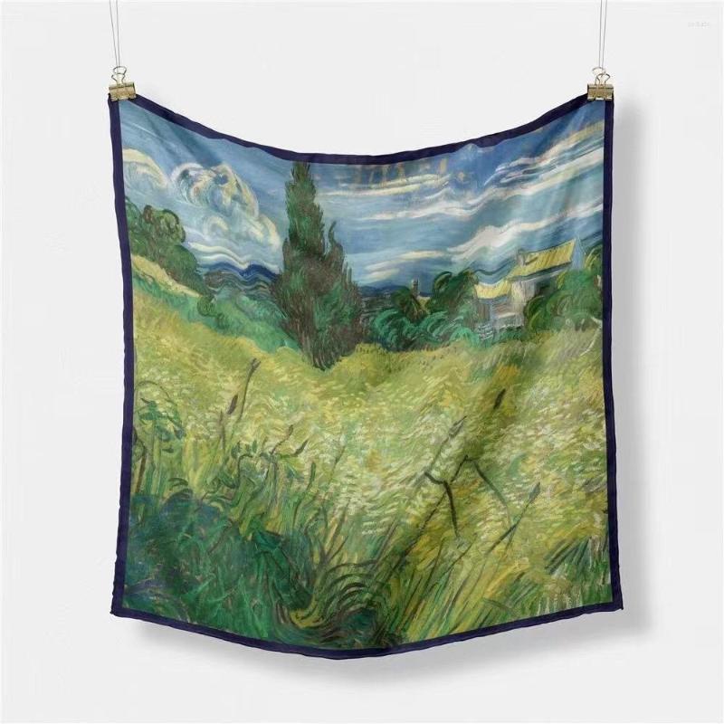 Scarves High Quality 53cm Spring Autumn Twill Silk Hair Scarf Women Small Size Square Foulard Kerchief Soft Bandana Ladies Head Hijab
Scarves High Quality 53cm Spring Autumn Twill Silk Hair Scarf Women Small Size Square Foulard Kerchief Soft Bandana Ladies Head Hijab