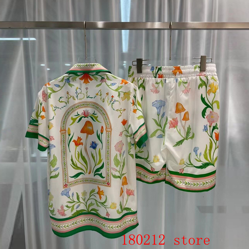 Mens Tracksuits Colorful Letters CASABLANCA Multi Floral Print Mesh Shorts Set Men Women Thin Silk Fabric Casual Hawaii Beach Short Suit 230627, 27
Mens Tracksuits Colorful Letters CASABLANCA Multi Floral Print Mesh Shorts Set Men Women Thin Silk Fabric Casual Hawaii Beach Short Suit 230627, 27