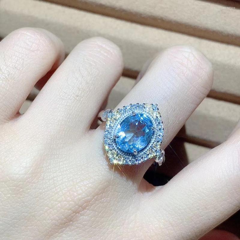 Cluster Rings Natural And Real Topaz Ring Gemstone Wedding Engagement For Women Fine Jewelry Gift Wholesale
Cluster Rings Natural And Real Topaz Ring Gemstone Wedding Engagement For Women Fine Jewelry Gift Wholesale