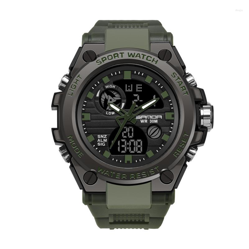 Wristwatches Electric Watch Men's Digital Shocking Military Sports Fashion Waterproof Electronic Relogios Masculino, Black blue
Wristwatches Electric Watch Men's Digital Shocking Military Sports Fashion Waterproof Electronic Relogios Masculino, Black blue