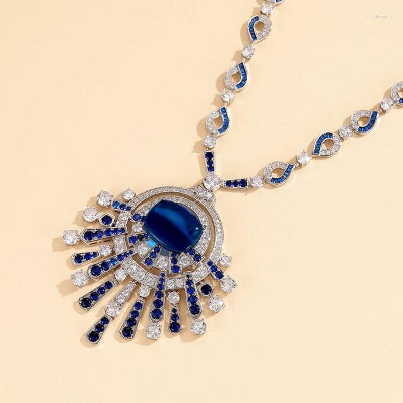 Choker Chokers Hand-made Luxurious Style Women Lady Settings Tiny Czech Zircon Blue Gems Pendant Gold Plated Evening Party NecklaceChokers
Choker Chokers Hand-made Luxurious Style Women Lady Settings Tiny Czech Zircon Blue Gems Pendant Gold Plated Evening Party NecklaceChokers