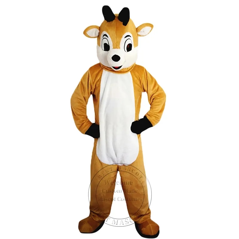 Super Cute Christmas Elk Mascot Costume Custom fancy costume Cartoon theme fancy dress, As pic
Super Cute Christmas Elk Mascot Costume Custom fancy costume Cartoon theme fancy dress, As pic