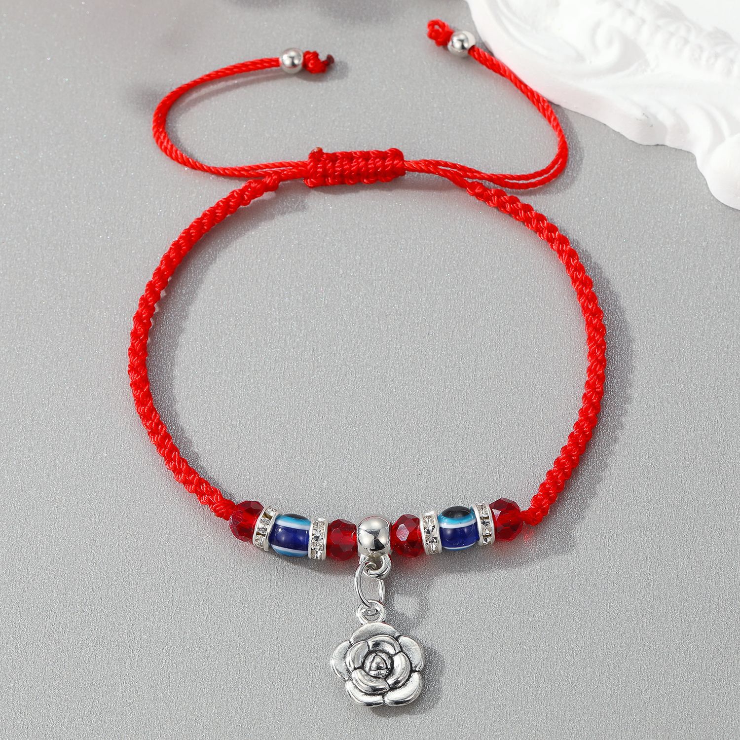 New Popular Red Rope Animal Charm Bracelet Adjustable Bangle Jewelry for Gift