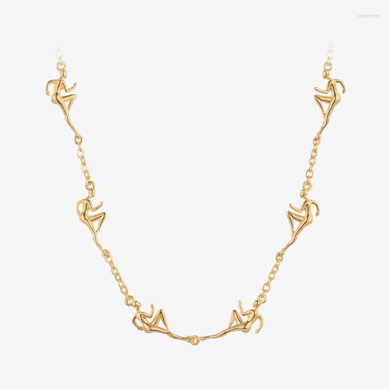 Chains Athlete Dancer Figure Necklace For Women Items Collares Gold Color Necklaces Fashion Jewelry Party P3309Chains Gord22
Chains Athlete Dancer Figure Necklace For Women Items Collares Gold Color Necklaces Fashion Jewelry Party P3309Chains Gord22