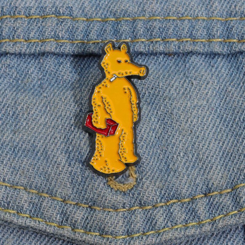Enamel Pins Custom Brooches Hip Hop Singer Music Lapel Badges Cartoon Animal Jewelry Gift for fan Friends, As picture
Enamel Pins Custom Brooches Hip Hop Singer Music Lapel Badges Cartoon Animal Jewelry Gift for fan Friends, As picture