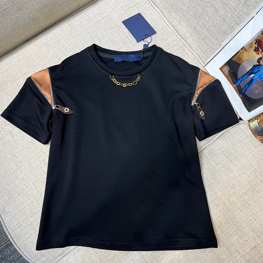 Woman T Shirt Graphic Tees Shirts Summer Casual T-Shirts With Scarves Stylish Zipper Short Sleeve Womens Breathable Tops Clothing 23ss, White
Woman T Shirt Graphic Tees Shirts Summer Casual T-Shirts With Scarves Stylish Zipper Short Sleeve Womens Breathable Tops Clothing 23ss, White