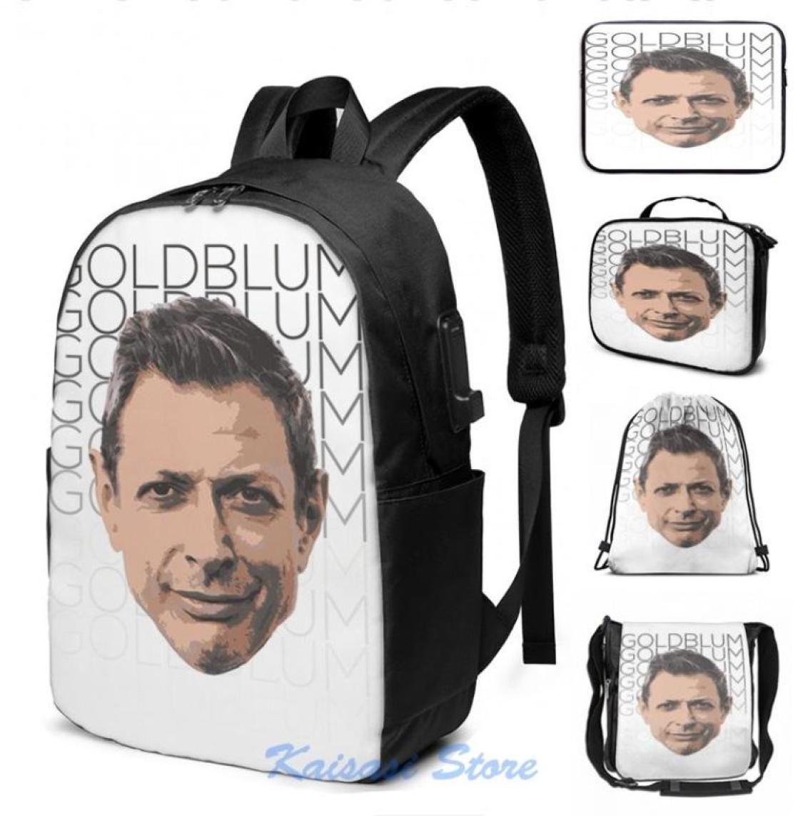 Backpack Funny Graphic Print Jeff Goldblum2 USB Charge Men School Bags Women Bag Travel Laptop7603261, Chocolate
Backpack Funny Graphic Print Jeff Goldblum2 USB Charge Men School Bags Women Bag Travel Laptop7603261, Chocolate