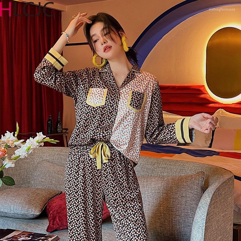 Women's Sleepwear 2023 Luxury Women's Set Ice Silk Pajamas Polka Dot Pyjamas Femme Home Clothes 2 Piece Lingere, Picture shown
Women's Sleepwear 2023 Luxury Women's Set Ice Silk Pajamas Polka Dot Pyjamas Femme Home Clothes 2 Piece Lingere, Picture shown