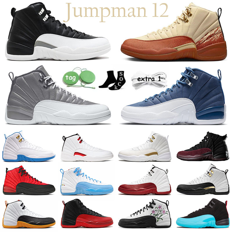 Jumpman 12 Playoffs Basketball Shoes 12s Trainers Men Women University Blue Stealth Cherry Winterized WNTR Twist Brilliant Orange Utility Grind Sports Sneakers, # stealth 40-47
Jumpman 12 Playoffs Basketball Shoes 12s Trainers Men Women University Blue Stealth Cherry Winterized WNTR Twist Brilliant Orange Utility Grind Sports Sneakers, # stealth 40-47