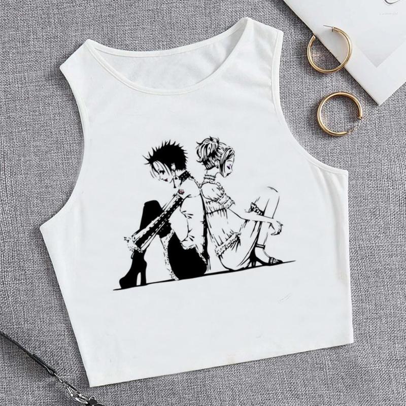 Women's Tanks Nana Tank Top Korean Fashion Gothic Streetwear Crop Woman Trashy 2000s Goth Cropped Clothing, Picture shown
Women's Tanks Nana Tank Top Korean Fashion Gothic Streetwear Crop Woman Trashy 2000s Goth Cropped Clothing, Picture shown
