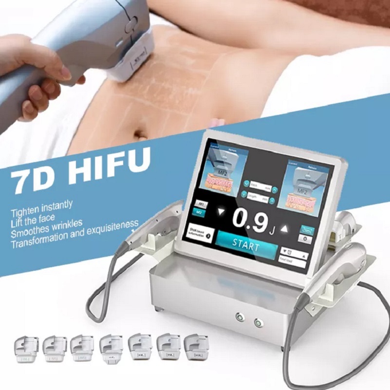 Portable 7D HIFU Machine with 7 Cartridges Body and Face Lifting Skin Tightening Wrinkle Removal Body Contouring Beauty Equipment
Portable 7D HIFU Machine with 7 Cartridges Body and Face Lifting Skin Tightening Wrinkle Removal Body Contouring Beauty Equipment
