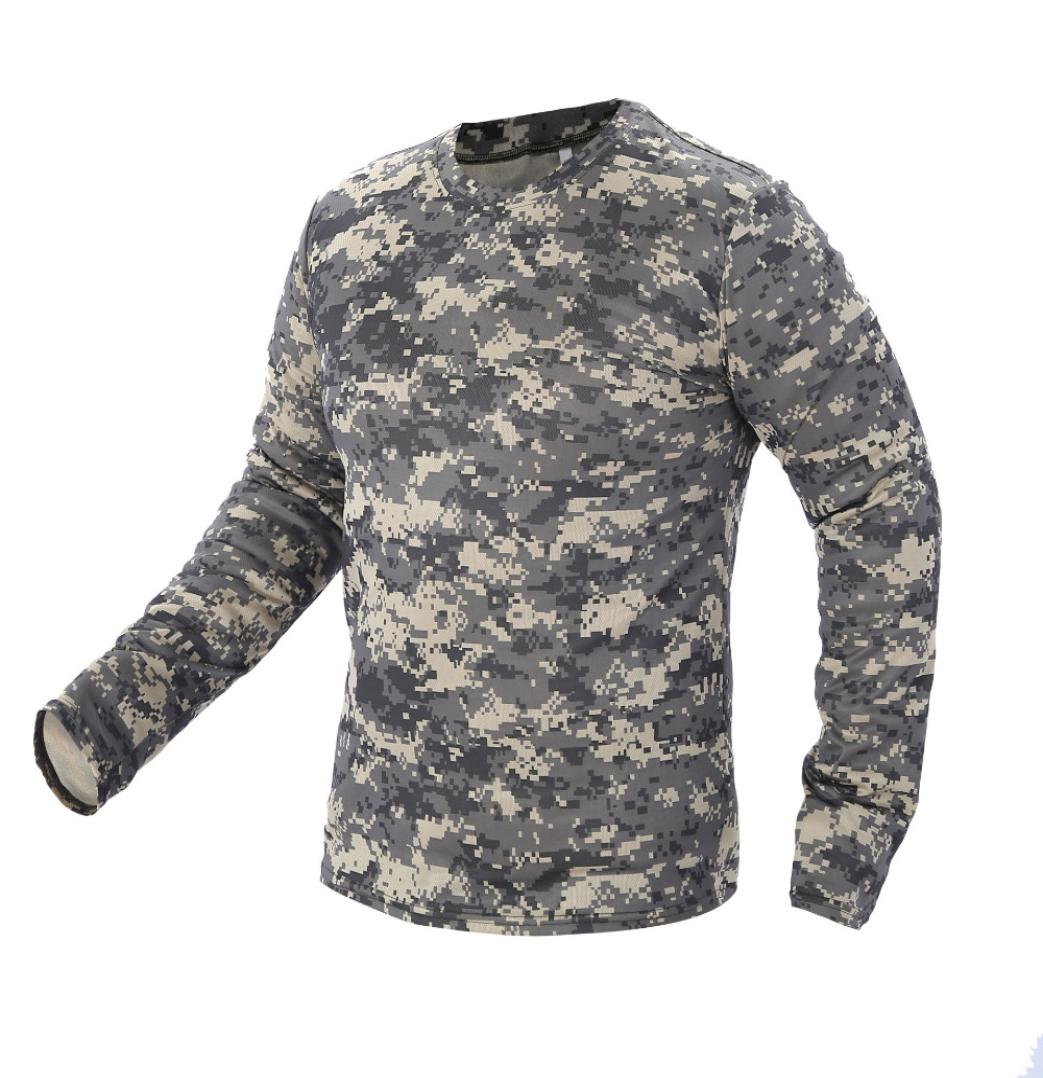 2018 New Tactical Camouflage T Shirt Male Breathable Quick Dry US Army Combat Full Sleeve Outwear Tshirt for Men9709653, Black
2018 New Tactical Camouflage T Shirt Male Breathable Quick Dry US Army Combat Full Sleeve Outwear Tshirt for Men9709653, Black