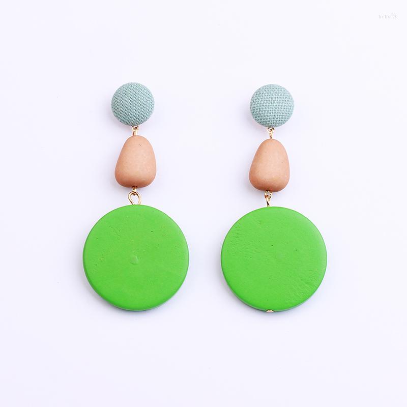 Dangle Earrings Ethnic Colorful Wooden Earring Statement Trendy Jewelry Red Green Boho Geometric African Long Drop For Women
Dangle Earrings Ethnic Colorful Wooden Earring Statement Trendy Jewelry Red Green Boho Geometric African Long Drop For Women