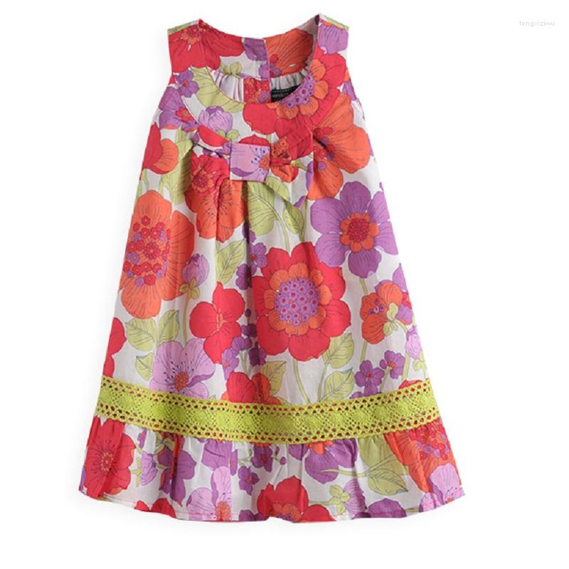 Girl Dresses 2023 Floral Girls Green Belt Children Clothing Print Dress 4-8Year Summer Cotton Clothes Kid Rose
Girl Dresses 2023 Floral Girls Green Belt Children Clothing Print Dress 4-8Year Summer Cotton Clothes Kid Rose
