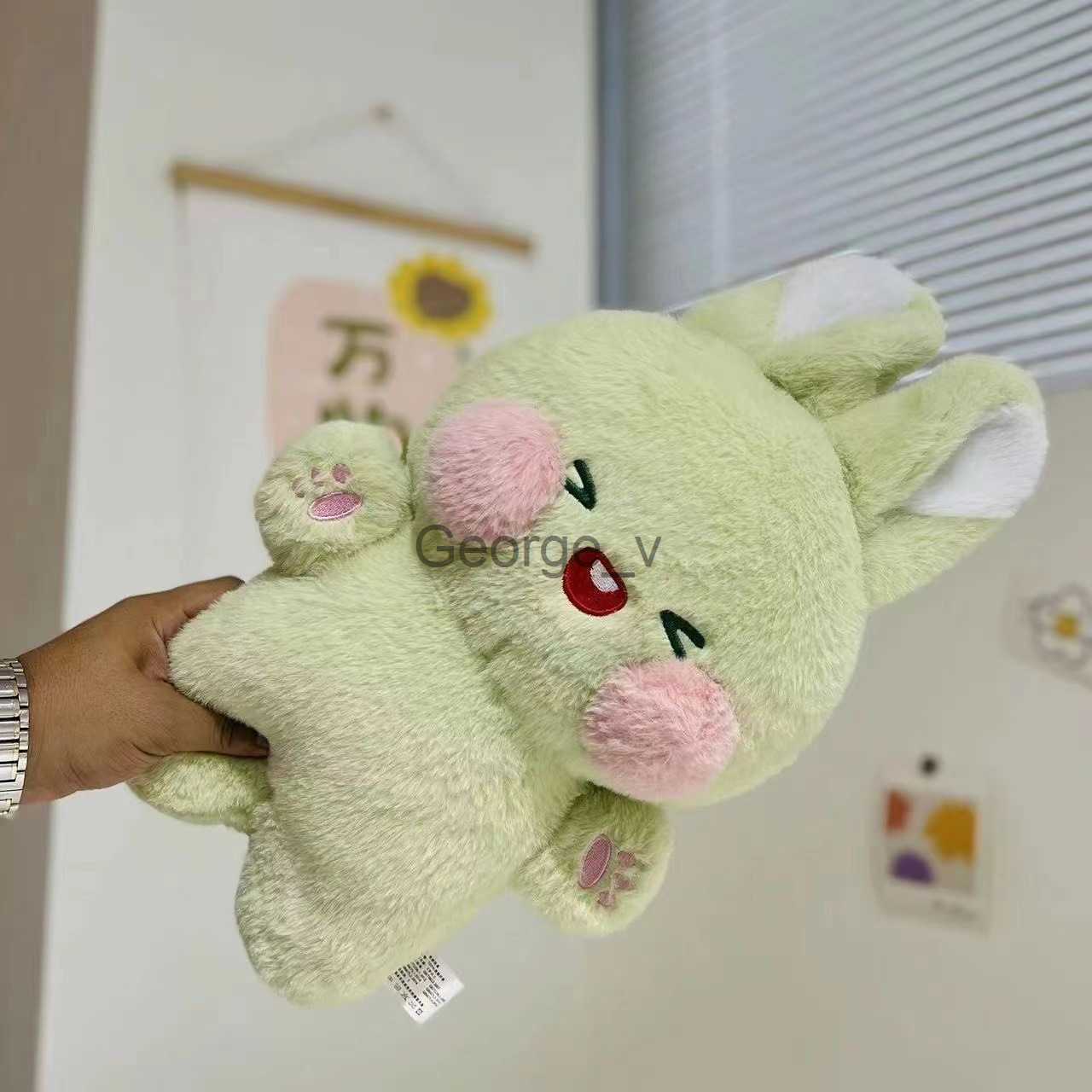 Stuffed Plush Animals Dudu Cat Rabbit Doll Plush Toys Kawaii Stuffed Plushie Soft Plush Cotton Sofa Cushion Pillow Lovely Xmas Gift For Kids Girls J23