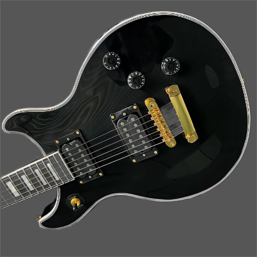 Matsumoto Taku Chinese lp electric guitar, black, gold hardware, mahogany body and neck, 6 strings
Matsumoto Taku Chinese lp electric guitar, black, gold hardware, mahogany body and neck, 6 strings