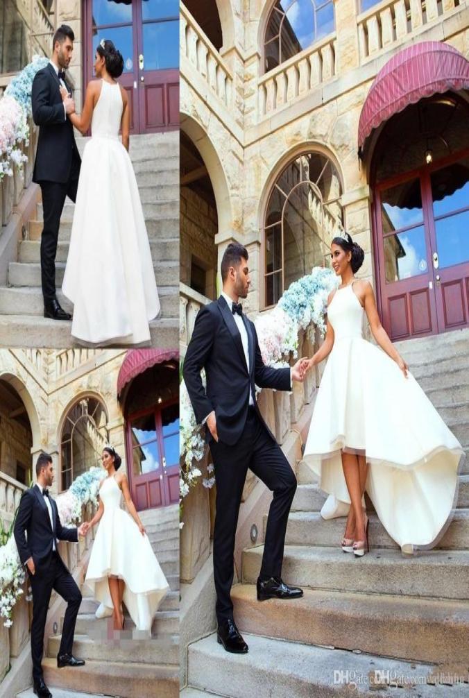 Elegant Charming 2019 White Dubai Simple Prom Dresses Halter Neck Cheap HiLo Simple A Line Formal Evening Party Gowns Custom7654675, Champagne
Elegant Charming 2019 White Dubai Simple Prom Dresses Halter Neck Cheap HiLo Simple A Line Formal Evening Party Gowns Custom7654675, Champagne