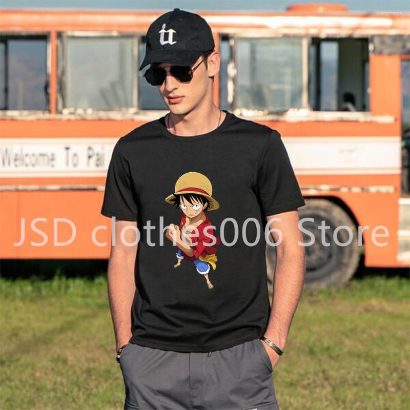 Men's T Shirts Japanese Anime Pirate King Lufei Printed Men's T-shirt Casual Fun Cartoon Round Neck Top Harajuku Clothing, White-1
Men's T Shirts Japanese Anime Pirate King Lufei Printed Men's T-shirt Casual Fun Cartoon Round Neck Top Harajuku Clothing, White-1