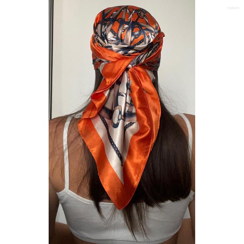 Scarves Silk Scarf Summer Star Style Hair/Head Scarve Black Foulard Femme Satin Pareo Kerchief Square Headscarf Bandana Cheveux Headband
Scarves Silk Scarf Summer Star Style Hair/Head Scarve Black Foulard Femme Satin Pareo Kerchief Square Headscarf Bandana Cheveux Headband