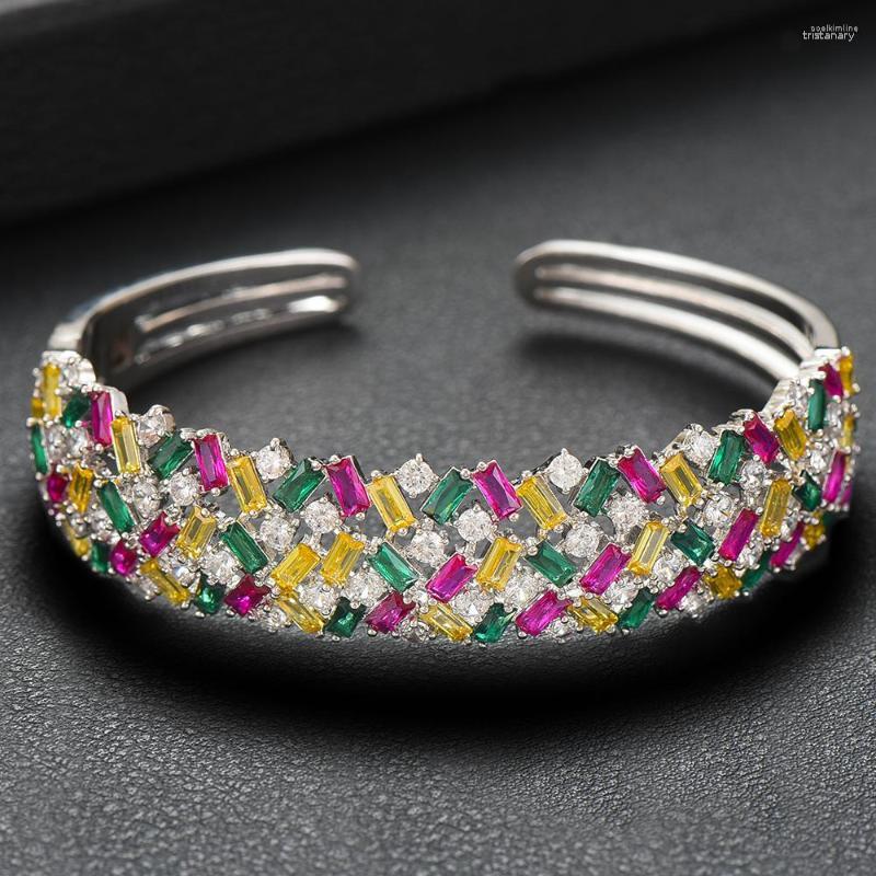 Bangle Personality Fine Shiny Open Women Full CZ Top Quality Super Gift For Friends Lover Unexpect Surprise Luxury
Bangle Personality Fine Shiny Open Women Full CZ Top Quality Super Gift For Friends Lover Unexpect Surprise Luxury