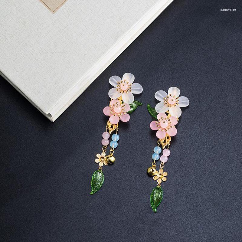 Hair Clips Girl Vintage Pink Red Clip Tassel Hairpin Hanfu Traditional Headdress Handmade
Hair Clips Girl Vintage Pink Red Clip Tassel Hairpin Hanfu Traditional Headdress Handmade