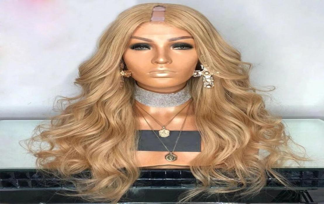 Honey Blonde Glueless Natural Hair Full Machine Body Wave Middle U Part Wig 100 Human Hair Wigs With Straps Combs 250 Density5679875, Ombre color
Honey Blonde Glueless Natural Hair Full Machine Body Wave Middle U Part Wig 100 Human Hair Wigs With Straps Combs 250 Density5679875, Ombre color