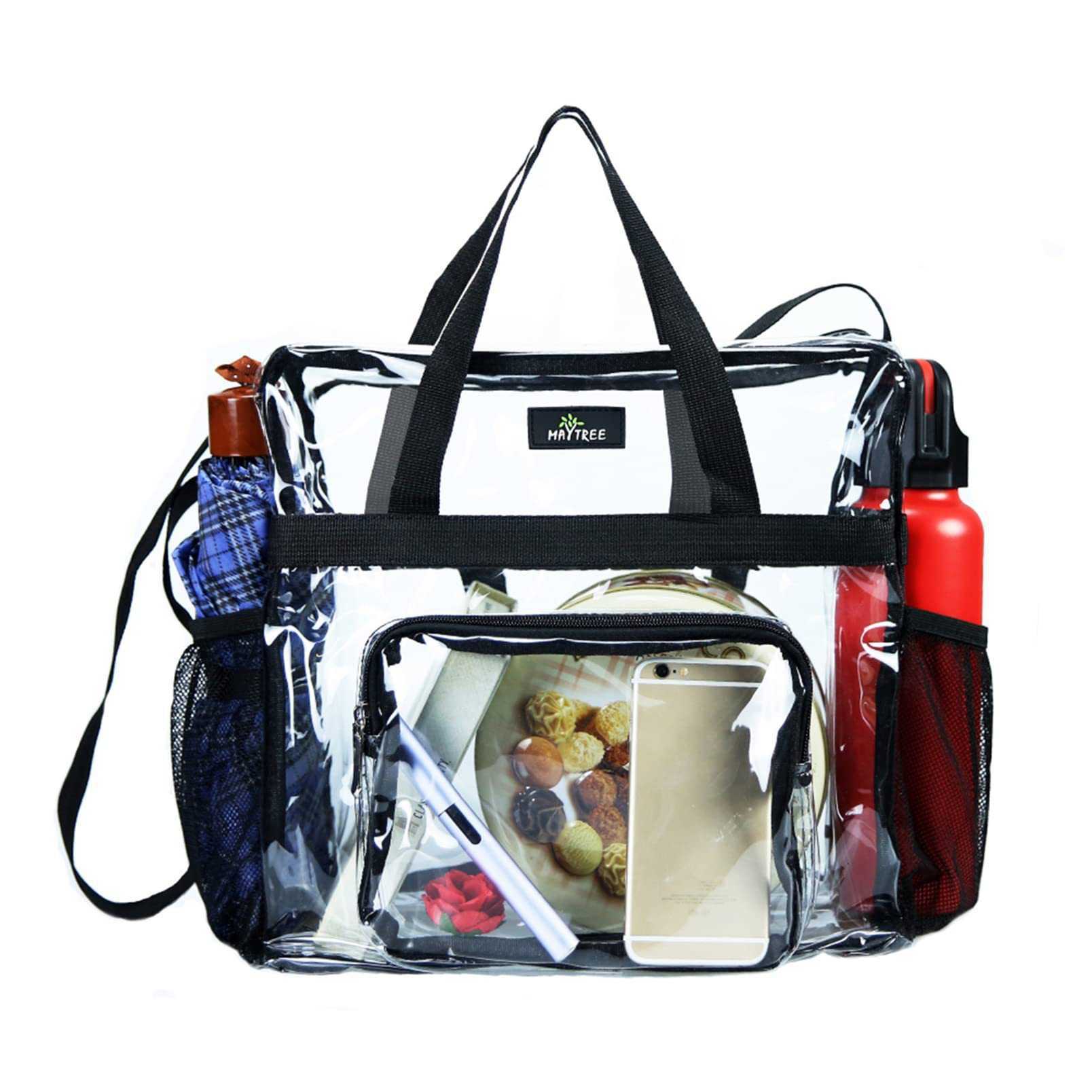 Large capacity leisure travel bag transparent portable shopping bag cold resistant PVC wash bag, Black3
Large capacity leisure travel bag transparent portable shopping bag cold resistant PVC wash bag, Black3