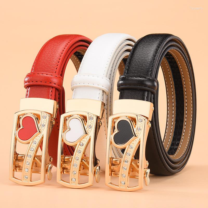 Belts Width 2.4cm Automatic Buckle Belt Ladies Fashion Trend Casual Luxury Jeans Accessories High Quality Leather Thin Waistband
Belts Width 2.4cm Automatic Buckle Belt Ladies Fashion Trend Casual Luxury Jeans Accessories High Quality Leather Thin Waistband