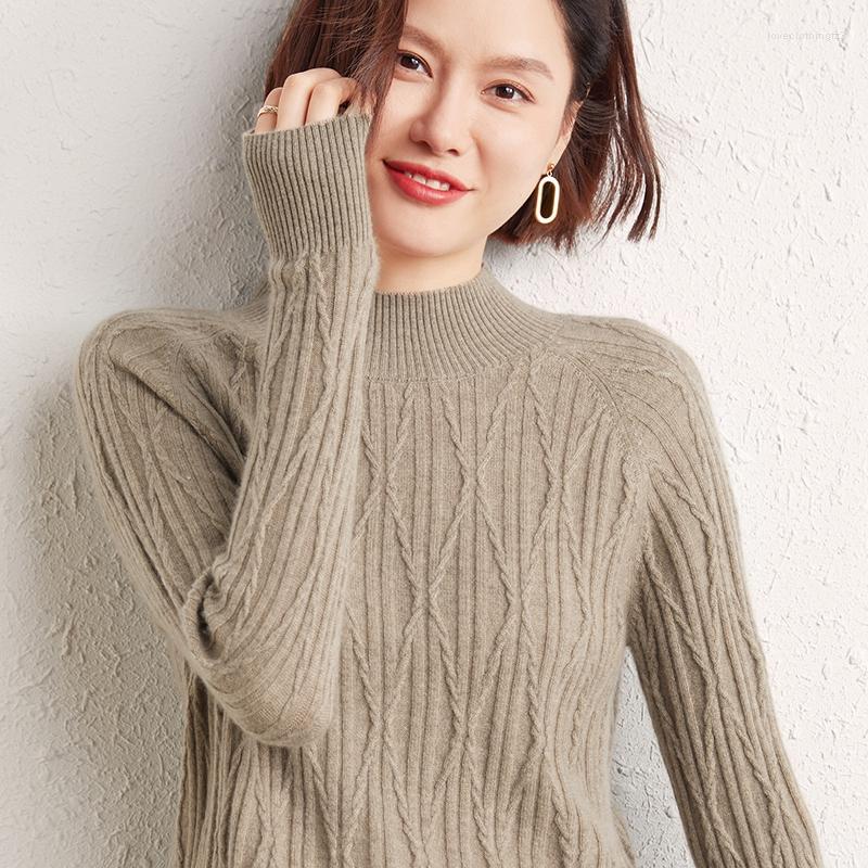 Women's Sweaters 2023 Women And Pullovers Female O-Neck Pure Cashmere Sweater Loose Knitted Jumper, Deep camel
Women's Sweaters 2023 Women And Pullovers Female O-Neck Pure Cashmere Sweater Loose Knitted Jumper, Deep camel