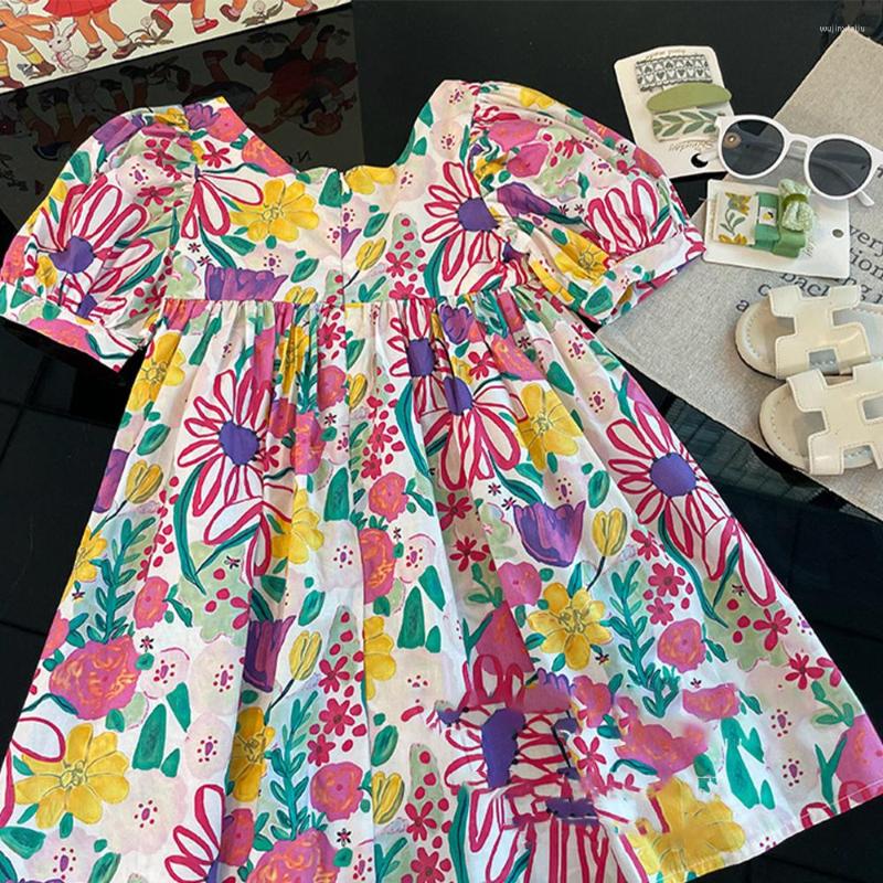 Girl Dresses Sweet Childrens Clothing Girls Floral Dress 2023 Summer Rural Style Pure Cotton Short Sleeved Clothes, Am4209 multicoloure
Girl Dresses Sweet Childrens Clothing Girls Floral Dress 2023 Summer Rural Style Pure Cotton Short Sleeved Clothes, Am4209 multicoloure
