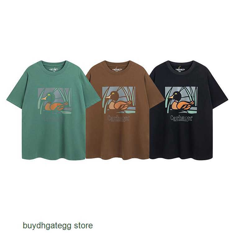 0ucw Fashion Men's and Women's T-shirt Tooling Brand Carhart New 2023 Workwear Outdoor Duck Print Short Sleeve Grass Duck Print Casual, Brown
0ucw Fashion Men's and Women's T-shirt Tooling Brand Carhart New 2023 Workwear Outdoor Duck Print Short Sleeve Grass Duck Print Casual, Brown