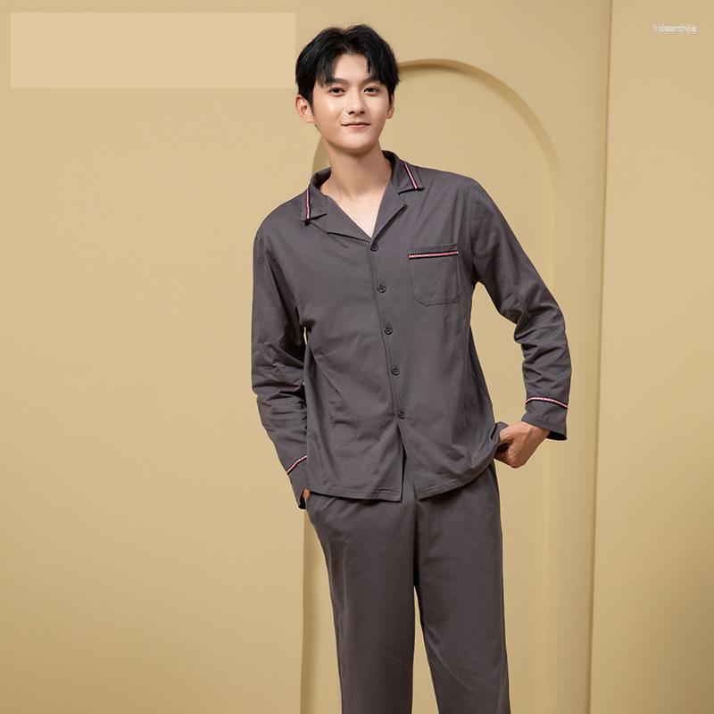 Men's Sleepwear Men's Cotton Pajamas Autumn Men's Long Sleeve Middle-aged And Old Dad Home Clothes Suit Loose Size Leisure 3xl, Grey
Men's Sleepwear Men's Cotton Pajamas Autumn Men's Long Sleeve Middle-aged And Old Dad Home Clothes Suit Loose Size Leisure 3xl, Grey