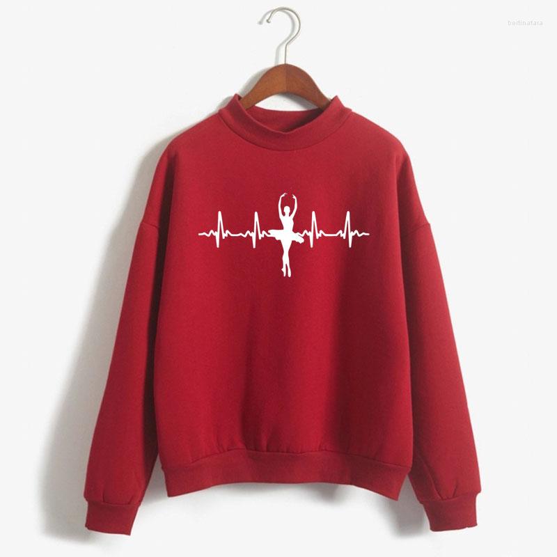 Women's Hoodies Ballerina Heartbeat Ballet Dance Print Woman Sweatshirt Korean O-neck Knitted Pullover Autumn Winter Candy Color Women, 28
Women's Hoodies Ballerina Heartbeat Ballet Dance Print Woman Sweatshirt Korean O-neck Knitted Pullover Autumn Winter Candy Color Women, 28