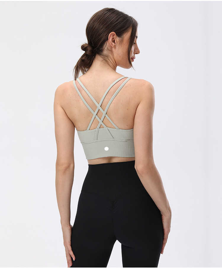 Sport L-01 Women Bra Tops Cew Neck Fintness Ribber Tank Vest Skin friendly Workout Crisscross Quick Dry Woman Top Female Lady, Black
Sport L-01 Women Bra Tops Cew Neck Fintness Ribber Tank Vest Skin friendly Workout Crisscross Quick Dry Woman Top Female Lady, Black