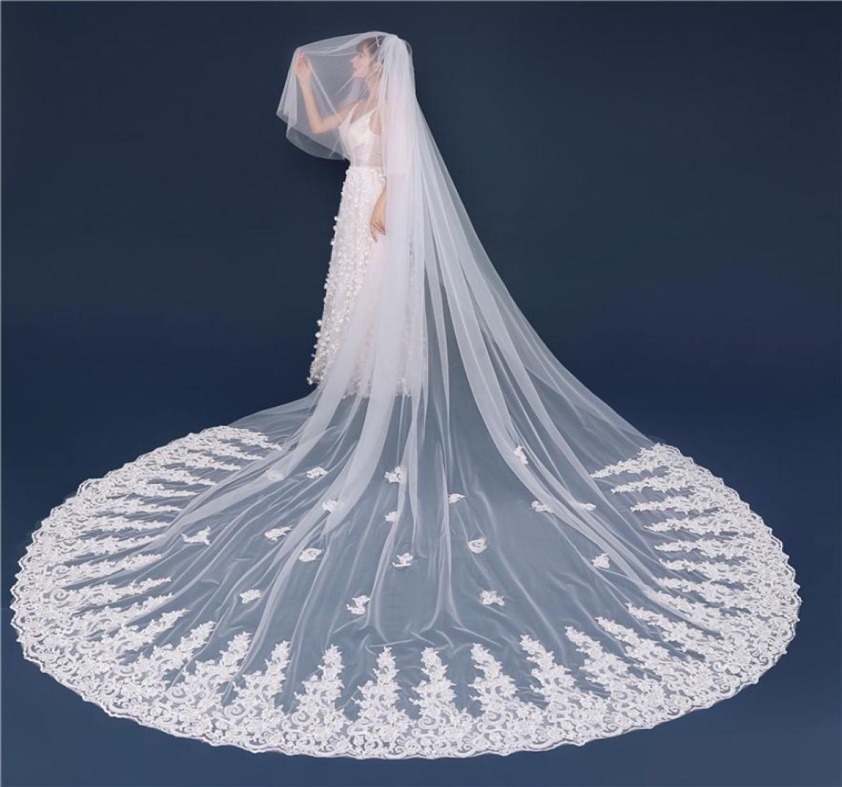 Selling Bridal Veils 2019 Real Image Sheer Tulle Two Layers Long Veil With Comb Three Meters Wedding Veils Custom Made8189968, Ivory
Selling Bridal Veils 2019 Real Image Sheer Tulle Two Layers Long Veil With Comb Three Meters Wedding Veils Custom Made8189968, Ivory