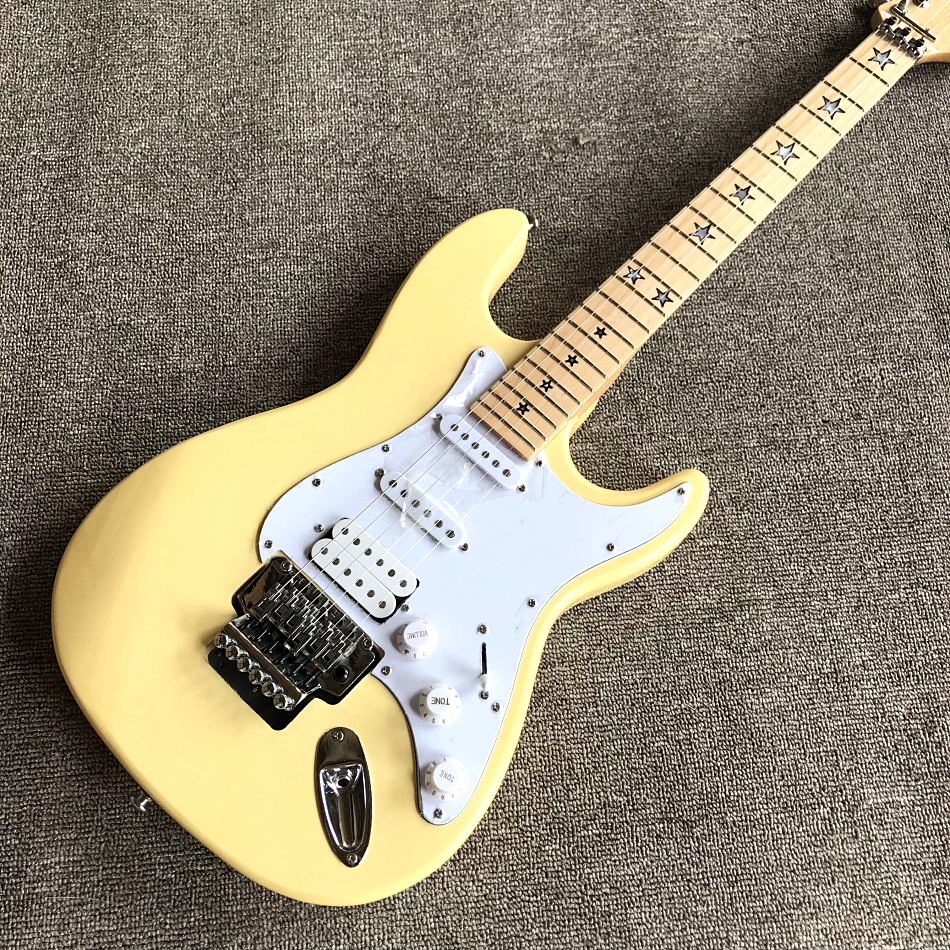 Stratocaste-r Custom Body New ST Electric Guitar Fretboard Pentagram Double Roll Electric Guitar
Stratocaste-r Custom Body New ST Electric Guitar Fretboard Pentagram Double Roll Electric Guitar