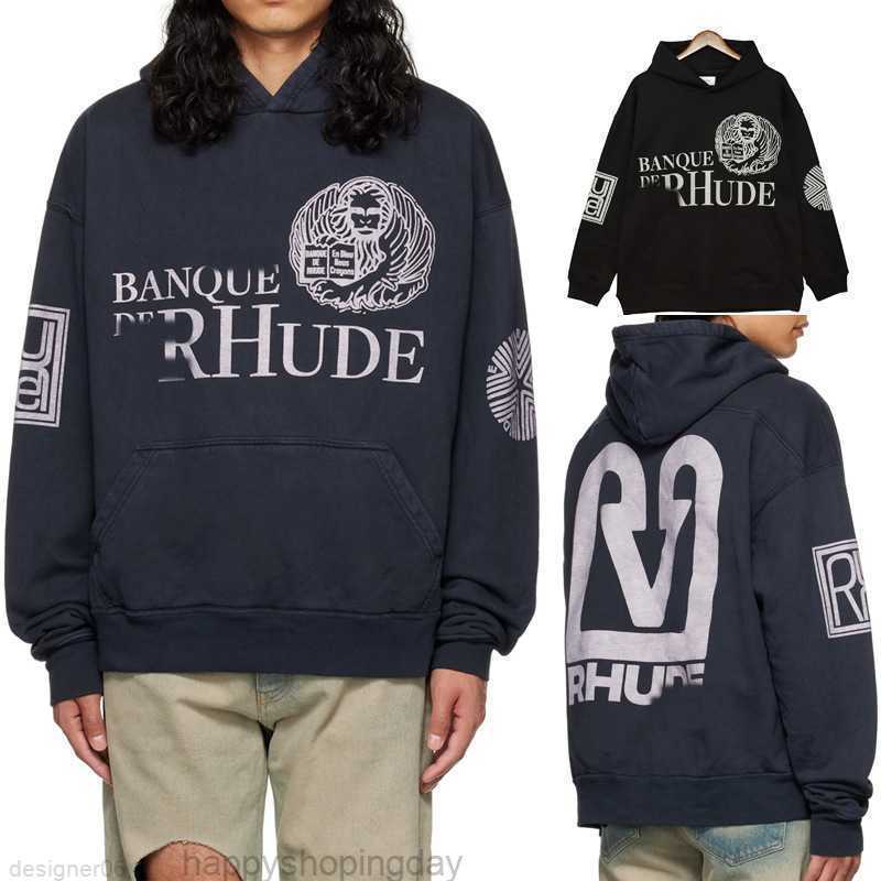 Men' Hoodies Sweatshirts New Rhude Sweater Street Couple Long Sleeve Autumn Winter Pullover Hoodie Fashion, Black
Men' Hoodies Sweatshirts New Rhude Sweater Street Couple Long Sleeve Autumn Winter Pullover Hoodie Fashion, Black