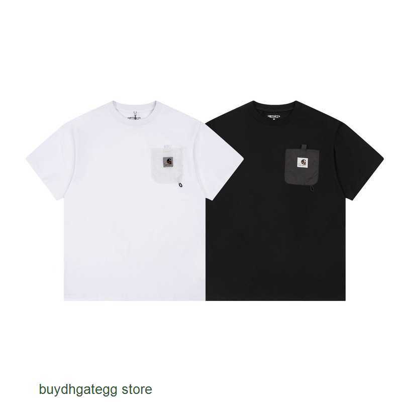 5ev9 Fashion Men' and Women' T-shirt Tooling Brand Carhart New Mountain Pocket Short Sleeve Workwear Casual Loose Round Neck Couple Bottom, White
5ev9 Fashion Men' and Women' T-shirt Tooling Brand Carhart New Mountain Pocket Short Sleeve Workwear Casual Loose Round Neck Couple Bottom, White