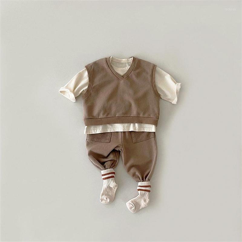 Clothing Sets Infant Boy 2023 Baby Cotton Sleeveless Pullover Pants 2Pc Suit Kid Casual Clothes Outfit Child Holiday Outwear, 01
Clothing Sets Infant Boy 2023 Baby Cotton Sleeveless Pullover Pants 2Pc Suit Kid Casual Clothes Outfit Child Holiday Outwear, 01