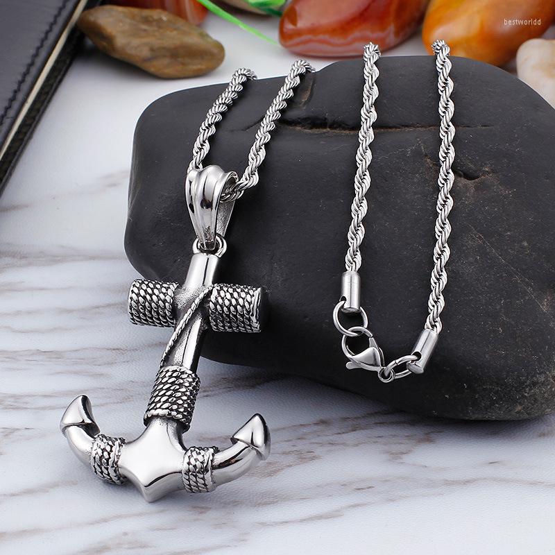 Pendant Necklaces European And American Selling Fashion Navy Old Anchor Necklace Accessories Men's Clothing
Pendant Necklaces European And American Selling Fashion Navy Old Anchor Necklace Accessories Men's Clothing