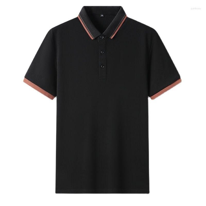 Men's Polos 2023 Summer Cotton Polo Shirts For Men Casual Solid Color Loose Fit Mens Fashion Brand Clothing G2803, Black
Men's Polos 2023 Summer Cotton Polo Shirts For Men Casual Solid Color Loose Fit Mens Fashion Brand Clothing G2803, Black