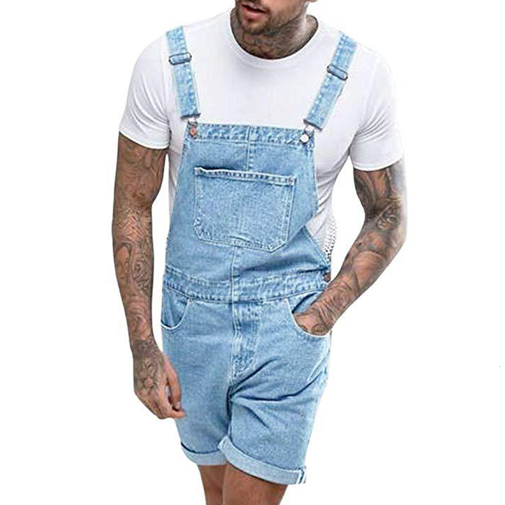 Men' Jeans Denim Vintage Overalls Pants Fashion Casual Short 2023 Summer Clothing Streetwear Jumpsuits Large Size Loose Tourism 230628, Light blue
Men' Jeans Denim Vintage Overalls Pants Fashion Casual Short 2023 Summer Clothing Streetwear Jumpsuits Large Size Loose Tourism 230628, Light blue