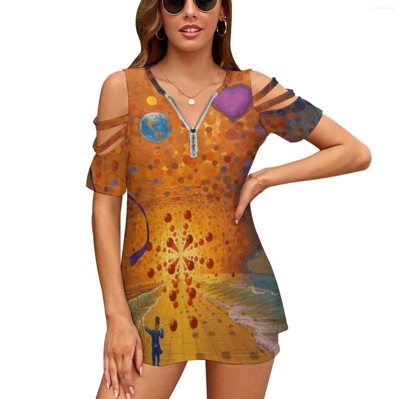 Women's T Shirts The Grand Parade Women Zipper Sexy Printed Vintage Tops Full Print T-Shirt Surrealism Fantasy Art Extraordinary Images, Be
Women's T Shirts The Grand Parade Women Zipper Sexy Printed Vintage Tops Full Print T-Shirt Surrealism Fantasy Art Extraordinary Images, Be