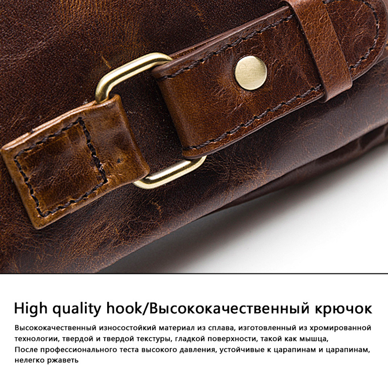 Waist Bags WESTAL Genuine Leather Waist Packs Men Waist Bags Fanny Pack Belt Bag Phone Bags Travel Waist Pack Male Small Waist Bag Leather 230627