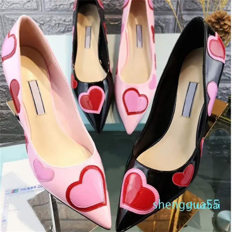 Designer dress shoes women fine heels high heels pink love heart party shoes with box
Designer dress shoes women fine heels high heels pink love heart party shoes with box