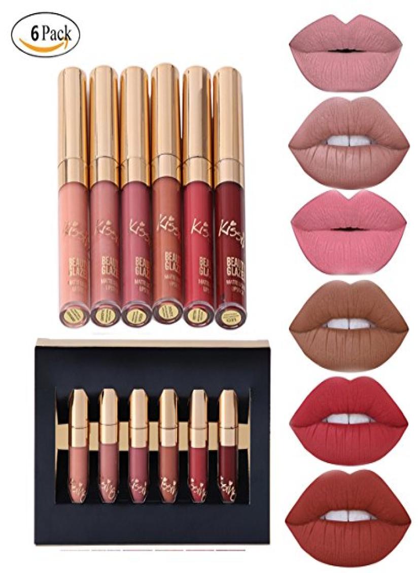 Brands Lipsticks Beauty 6pcsset Makeup Matte Lipstick Lip Kit Gloss Long Lasting Lip Stick Cosmetics Mini Set Brithday Editio6531613, Mixed color
Brands Lipsticks Beauty 6pcsset Makeup Matte Lipstick Lip Kit Gloss Long Lasting Lip Stick Cosmetics Mini Set Brithday Editio6531613, Mixed color